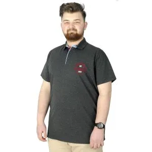 Men s T shirt Polo Collar Florida 22303 White