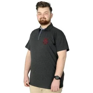 Men s T shirt Polo Collar MDX Club 22305 White