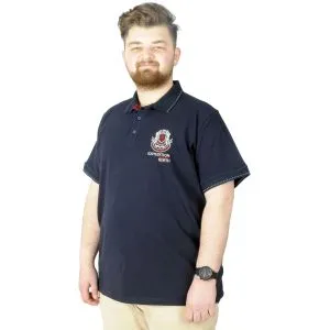 Men s T shirt Polo Collar MDX Club 22305 White