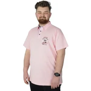 Men s T shirt Polo Collar 73 22332 Salmon