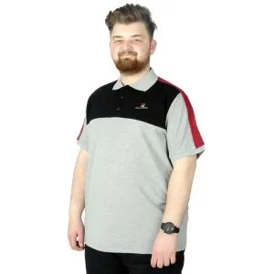 Men s T shirt Polo Collar MDX Club 22305 White