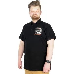 Men s T shirt Polo Collar MDX Club 22305 White