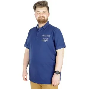 Men s T shirt Polo Collar MDX Club 22305 White