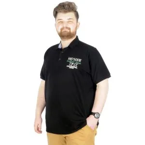 Men s T shirt Polo Collar MDX Club 22305 White