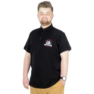 Men s T shirt Polo Collar MDX Club 22305 White