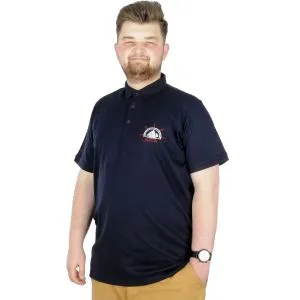 Men s T shirt Polo Collar MDX Club 22305 White