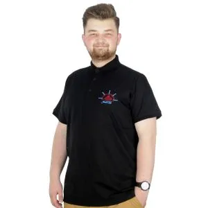 Men s T shirt Polo Collar MDX Club 22305 White