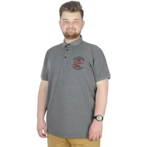 Men s T shirt Polo Collar MDX Club 22305 White