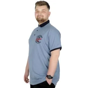 Men s T shirt Polo Collar MDX Club 22305 White