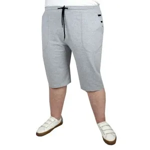Big Size Men Capri Nice Classic Bıg Pocket 22404 Graymelange