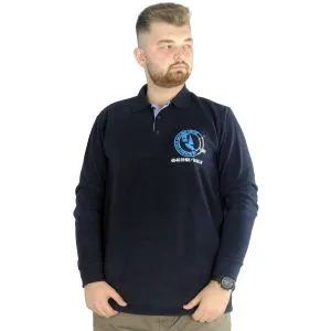 Big Tall Men Sweatshirt Old Traderouts 20415 Black