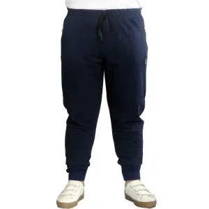 Big Size Men Sweatpants Narrow Trotters 20507 Black