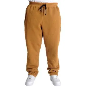 Erkek 3 İplik Eşofman Altı Fermuarlı Düz Paça 22507 Camel