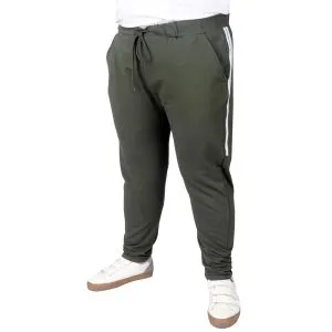 Big Size Men Sweatpants Narrow Trotters 20507 Black