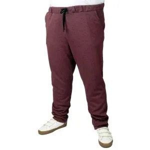 Big Size Men Sweatpants Narrow Trotters 20507 Black