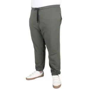 Big Size Men Sweatpants Narrow Trotters 20507 Black