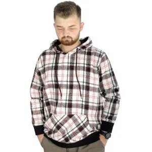 Big Tall Men s Lumberjack Sweat with Pocket 21574 Burgundy
