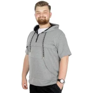 Men s T shirt Bicycle Collar Oversize Dark Future 22190 Black