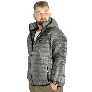 Big-Tall Mens Comfort Capitone Zippered Jacket 21048 Burgundy