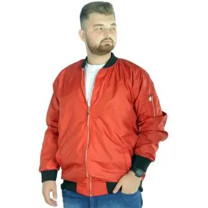 Big-Tall Men College Coat Jesica 22611 Black