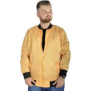Big-Tall Men College Coat Jesica 22611 Yellow
