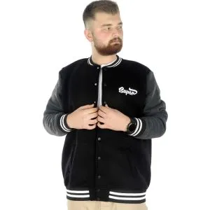Big Tall Men College Coats Super 22614 Black