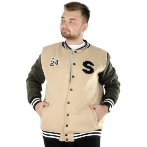 Big Tall Men College Coats  Stan 22615 Beige