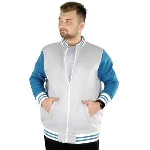 Big Tall Men College Coats 22618 Gray