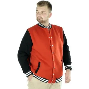 Big Tall Men College Coats 22619 Orange