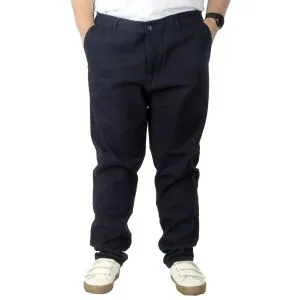 Big Size Men Gabardinee Pants nature 22850 Navy Blue