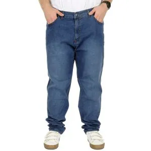 Big Tall Men Jeans Classic 5 Pockets Mark 22930 Blue