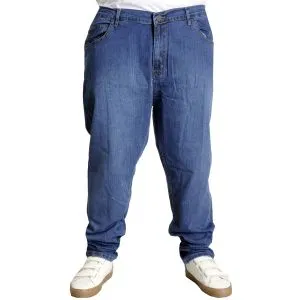 Big Size Mens Trouser Denim Classic Toronto Blue 22936 Blue