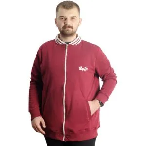 Büyük Beden Erkek Kolej Mont Süper 22614 Bordo