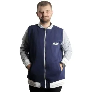 Büyük Beden Erkek Kolej Mont Süper 22614 İndigo Grimelanj