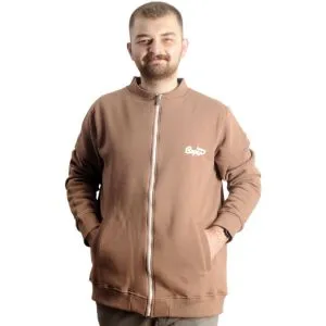 Büyük Beden Erkek Kolej Mont Süper 22614 Sütlü Kahve