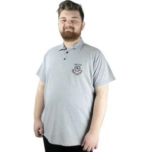 Men s T shirt Polo Collar MDX Club 22305 Gray