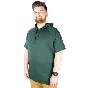 Big-Tall Men Hooded T-Shirt 22117 Naphta