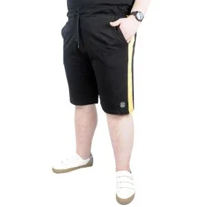 Big Size Men Capri Shorts Supreme MD08 22135 Black