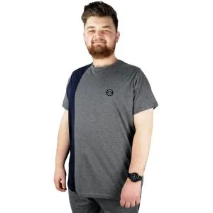 Big-Tall Men T shirt Supreme MD08 22134 Anthracite