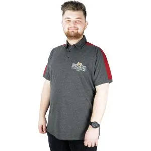 Men s T shirt Polo Collar M Cruise 22318 Anthramelange