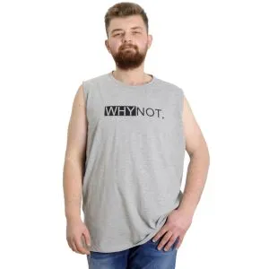 Büyük Beden Erkek Atlet WHYNOT 23003 Grimelanj