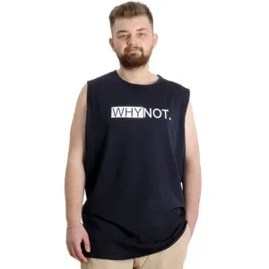 Büyük Beden Erkek Atlet WHYNOT 23003 Lacivert