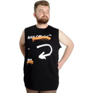 Big Size Mens athlete MAN 23009 Black