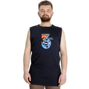 Büyük Beden Erkek Atlet CALIFORNIA 23012 Lacivert