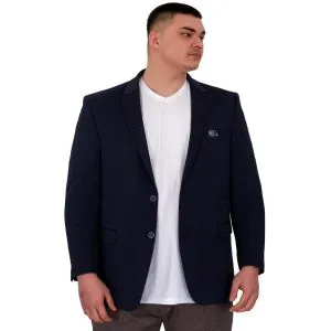 Büyük Beden Erkek Ceket Blazer Diago 23027 Indigo