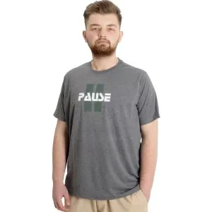 Big Size Mens T-Shirt PAUSE 23109 AntraMelange