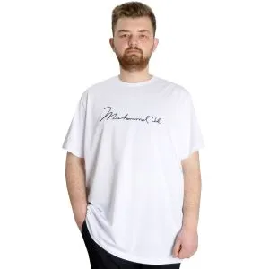 Big Size Mens T-Shirt MUHAMMED ALI 23160 White