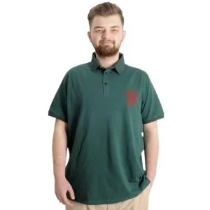 Büyük Beden Erkek T-shirt Polo OCEAN JOURNEY 23319 Nefti