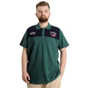 Büyük Beden Erkek T-shirt Polo CHNGYRMD 23328 Nefti