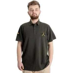 Büyük Beden Erkek T-shirt Polo AIRFORCE 23337 Haki